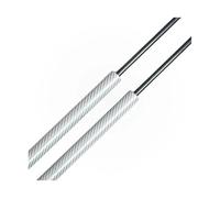 Molle Ammortizzatori A Gas Per Cofano In Fibra Carbonio Supporti Sollevamento Per Mitsubishi Per Triton L200 Per Strada Per Hunter 2005-2014(Sliver Carbon Fiber)