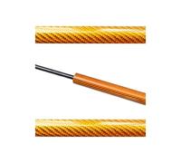 Molle Cofano Posteriore Per Suzuki Per Vitara 3rd JT SUV 1PC Ammortizzatore Portellone Posteriore Bagagliaio A Gas Supporto Sollevamento Pistone Asta(Orange carbon fiber)