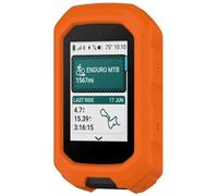 Molle del silicone borsette della copertura del respingente per Garmin Edge MTB antigraffio antipolvere di protezione della pelle Accessori (orange)