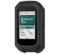 Molle del silicone borsette della copertura del respingente per Garmin Edge MTB antigraffio antipolvere di protezione della pelle Accessori (black)
