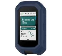 Molle del silicone borsette della copertura del respingente per Garmin Edge MTB antigraffio antipolvere di protezione della pelle Accessori (dark blue)