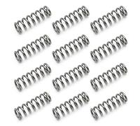 Molle di compressione a molla da 100 pezzi di piccole dimensioni, molla compressa in acciaio inossidabile 304 da 10-30 mm (0,39" - 1,18") di lunghezza, molle con diametro esterno di 4-6 mm, 100 pezzi