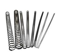 Molle di compressione in acciaio per molle da 65 MN, molle di pressione extra lunghe 0.9 mm Filo Diametro 18 mm OD 100 mm Libero Lunghezza, Pacchetto di 5