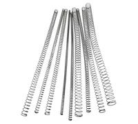 Molle di compressione in acciaio per molle da 65 MN, molle di pressione extra lunghe 2.3 mm Filo Diametro 35 mm OD 60 mm Libero Lunghezza, Pacchetto di 5