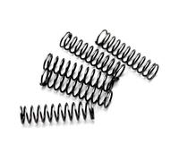 Molle di compressione per molle in acciaio da 5 pezzi, molla da 3,5mm x 50mm x 80mm, nero, 5 pezzi, 3,5x50x80mm