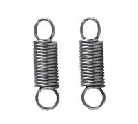 Molle di estensione a doppio gancio, Confezione da 10 molle di estensione con ganci ad anello 0,8x5x(35-45) mm(0.8 x 5 x 35 mm)