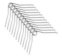 Molle di Ricambio per Forbici da Potatura V 12 Pezzi in Acciaio Inox