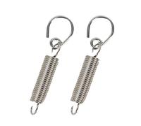 Molle di ricambio per pedali per tamburo, molla di estensione, in acciaio, tendicinghia per basso, accessori per molle a tamburo, 2 pezzi