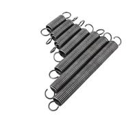 Molle di tensione, Gancio aperto S Molla di tensione richiamo Diametro filo elicoidale 1,0 mm esterno 20(10mm,160mm(1pcs))