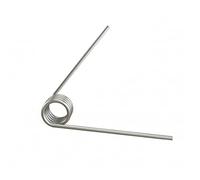 Molle di torsione, Molle a forcina a V in acciaio inossidabile con diametro esterno di 10 mm, 45/60/90/120/180/270°, diametro del filo di 1,5 mm(1.5x10mm 1 Turn 60°)