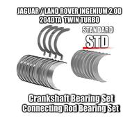 MOLLE E CUSCINETTI STANDARD CRANKSHAFT LANDROVER JAGUAR 2.0D 204DTA TWIN TURBO