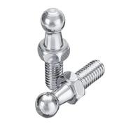 Molle Gas Ammortizzatori Posteriori 2 Pezzi M6/M8 Attacco Sfera Universale Asta Ammortizzatore Gas Giunto Perno Valvola Testa Filettata Cofano Anteriore Auto(B)