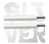 Molle Gas Portellone Pistoncini Supporti Sollevamento Portellone Posteriore Per Toyota Per SUPRA Per JZA80 2 Porte Hatchback 1993-2002 Molle A Gas Per Bagagliaio Ammortizzatori(SILVER CARBON FIBER)
