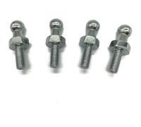 Molle Gas Portellone Posteriore Connettore Terminale Universale Per Ammortizzatore Gas Cofano Bagagliaio Giunto Perno Sferico Molla Valvola Vite 4 Pezzi 10 Mm M8/M6