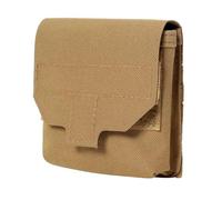 Molle Handcuff Pouch, Marsupio a sgancio rapido con chiusura a gancio e anello, borsa per manette Molle per attività all'aperto, sopravvivenza nella natura selvaggia