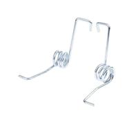 Molle metalliche 1 coppia (2 pezzi) secchio rotante Mop molla di torsione tirare indietro passo sul Mop parti di riparazione filo diametro 2,5 mm di spessore molla di torsione Molle metalliche