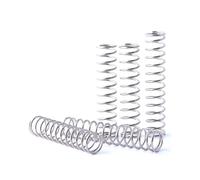 Molle metalliche 10 molle di compressione in acciaio inossidabile 304, diametro filo 1 mm, diametro esterno molla 5-20 mm, lunghezza 10-50 mm Molle metalliche ( Size : 1*5*40 )