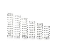 Molle Metalliche 10 pz 0.5mm Diametro del Filo in Acciaio Inox Piccola Molla di Compressione, Diametro Esterno 3mm 4mm 5mm 6mm A 12mm Lunghezza 5mm-50mm Molle Metalliche(35mm,4MM 10PCS_0.5MM)