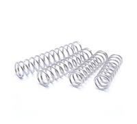 Molle metalliche 10 PZ 0.6mm Diametro del Filo Molla di Compressione In Acciaio Inox 304 Molla di Pressione Molla di Ritorno 4-12mm Diametro Esterno L = 5-50mm Molle metalliche(30mm (10pcs),0.6x5mm)