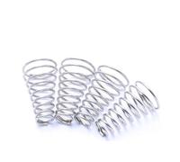 Molle metalliche 10 pz 304 Torre In Acciaio Inox Molla Conica Molla di Compressione Molla di Pressione Diametro del filo 0.3/0.5/0.8mm Altezza: 5-30mm Molle metalliche ( Size : 10pcs 0.8*8-16*20mm )