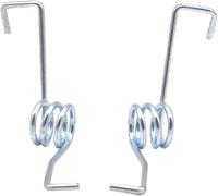 Molle metalliche da 2,5 mm, parti di riparazione del mocio con pedale di trazione, molla di torsione for mocio rotante a secchio(1 Left and 1 Right)