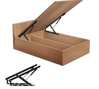 Molle mobili cerniera,Cerniere a molla, 2 pezzi cerniera di sollevamento idraulico del letto, meccanismo di sollevamento pneumatico del letto di stoccaggio,Molla ammortizzatore a gas Heavy Duty Bed