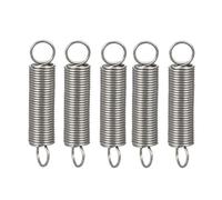 Molle Molla di compressione Molle 5 Pezzi Molla di Prolunga in Acciaio Inossidabile Piccole Estremità a Doppio Gancio Diametro Filo 0,6 Mm Adatto for Edilizia Industriale,.6×5×45mm(0.6x5x20mm)