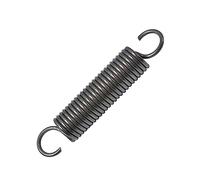 Molle Molla di compressione Perno a molla 5 pezzi Molla di estensione Diametro filo 1,2 mm esterno 10 con molle a gancio Lunghezza 30-80,2x10x60(1.2x10x60mm)
