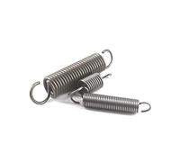 molle, Molla di tensione a doppio gancio, 5 pezzi molla compressa estesa, spessore 1,2 mm, piccola a(1.2x12x60mm)
