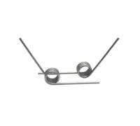 Molle, Molla di torsione, 4 pz/lotto Molla di torsione a filo da 135 gradi 2.0mm Molla di torsione for carichi pesanti in acciaio inossidabile a 4 bobine con commercio all'ingrosso personalizzato (dim