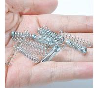 molle, Molla for penna a sfera Zixinz, diametro filo 0,4 mm, esterno,5, lunghezza 18, 500 pezzi, buona flessibilità