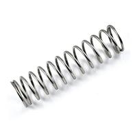 molle, Molle di compressione a spirale piccola in acciaio inossidabile, diametro filo da 0,5 mm, esterno 8, confezione 10