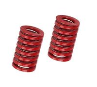 Molle per ammortizzatori del bagagliaio, molla di compressione del portellone posteriore in lega di alluminio antideformazione rossa per auto