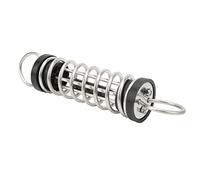 Molle per barche, molle di ormeggio per barche, molla di ormeggio in acciaio inox, 6 x 300 mm, molle di ormeggio ammortizzanti in acciaio inox 304