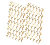 Molle per Pickup Chitarra Elettrica Oro 18 Pezzi per Basso | Metallo Stabile, Non Facile da Deformare, Ricambio per Manutenzione Strumento, per Restaurare L’accordatura