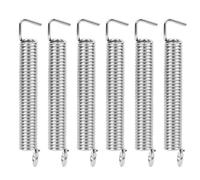 Molle per ponte tremolo per chitarra elettrica, 6 pezzi, silenziose per strumenti per chitarra, parti di ricambio per Fender per Stratocast, in acciaio inossidabile