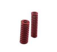 Molle per stampi per stampanti 3D Molla for stampo for stampante 3D rossa da 4 pezzi, diametro esterno 10 mm, lunghezza 20-55 mm(10x35mm)