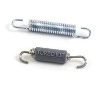 Molle Scarico Inox 68mm per Moto Tubo di Scarico Potenza Suono