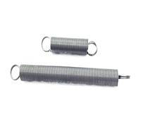 Molle Trazione Bozza di estensione della bobina richiamo molla tensione del diametro filo(120mm(2pcs),8mm,Close)