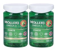 Moller´s Omega 3 Forte Capsule 2x145,3 g