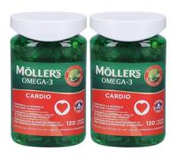 Moller's Omega 3 Cardio 120 Capsule 2x171,6 g