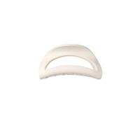 Molletta elastica per capelli a forma di squalo, in morbido silicone, a forma di mezza luna, accessori per lo styling dei capelli alla moda (bianco)