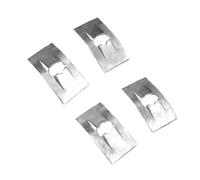 MOLLETTA FERMO KIT 4 PEZZI TARGHETTA TARGHETTE PER SCRITTE VARI CICLOMOTORI COMPATIBILE CON VESPA CIAO SI BRAVO