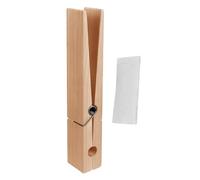 Molletta gigante porta asciugamani - Molletta da bucato jumbô, porta asciugamani in legno, gancio decorativo per asciugamani da bagno, clip giganti per vestiti da parete, mollette giganti in legno per