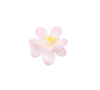 Molletta per capelli a forma di fiore, 7 cm, tinta unita, satinata, per donne e ragazze, forcina per capelli, a forma di squalo, accessori per capelli (rosa02)