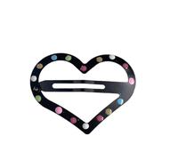 Molletta per capelli con motivo a pois colorati per donne, comoda clip per capelli da ragazza, in viaggio, fotografia, quattro tipi possono scegliere