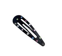 Molletta per capelli con motivo a pois colorati per donne comoda clip per capelli ragazza in viaggio fotografia clip per capelli quattro tipi può scegliere