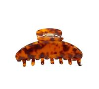 Molletta per capelli | Fermaglio a ganascia grande per capelli fini e spessi | Accessorio versatile per lo styling per donne e ragazze - 1 pezzo (tartaruga)