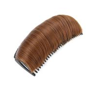 Molletta per capelli sintetici, invisibile, volumizzante, per aumentare il volume, per chignon, per donne e ragazze (biondo scuro)