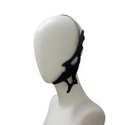 Molletta per capelli versatile a forma di corno di Halloween, clip piatta per Halloween, forcina per capelli scura elegante per cosplay